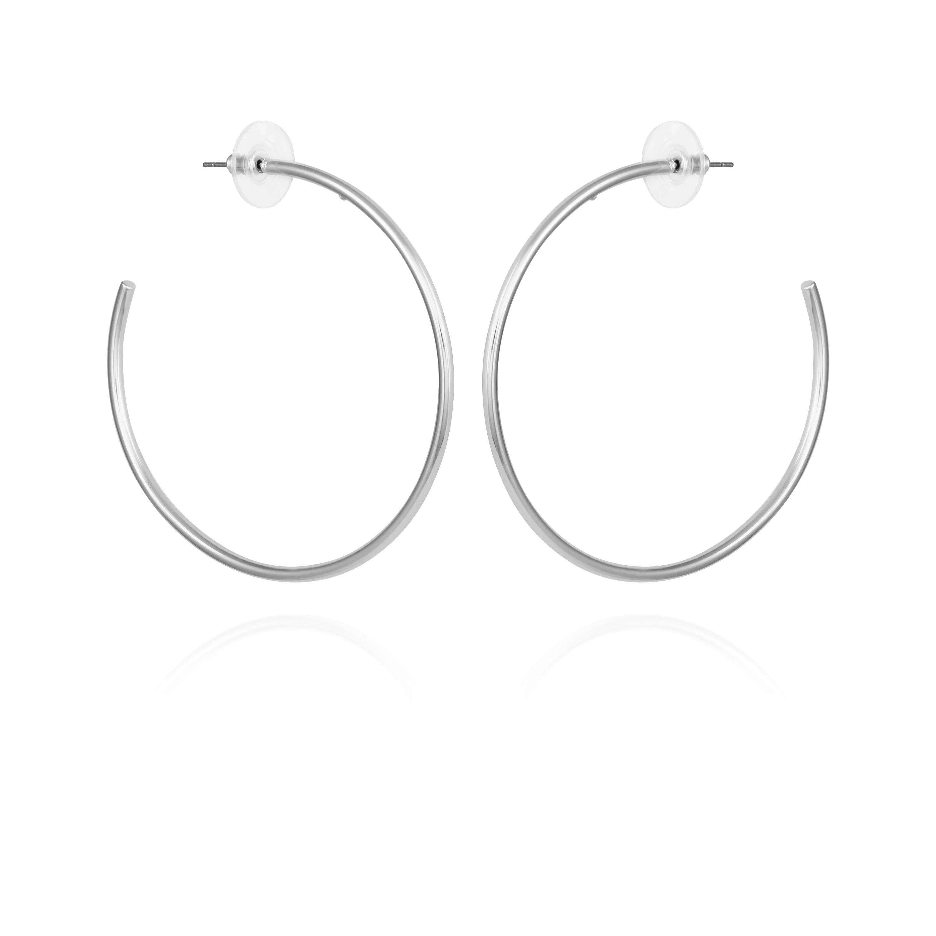 Extra Large Open Hoop Earrings